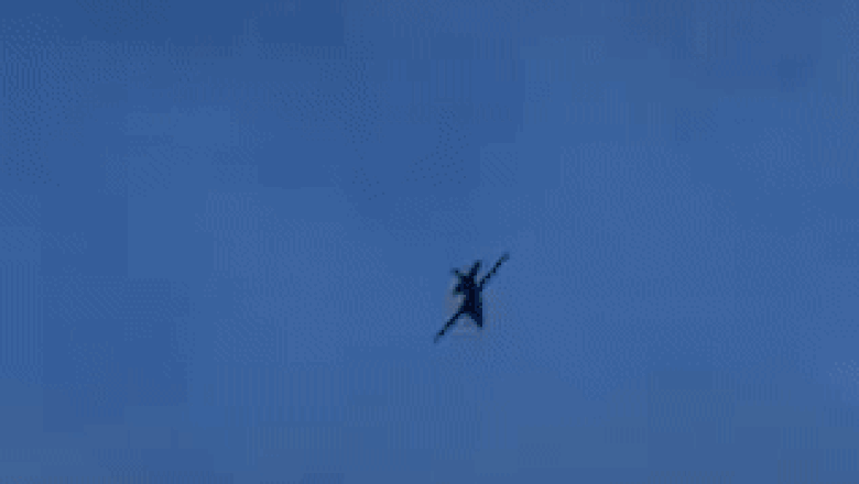 Photo of video | Un MiG-23 rusesc s-a prăbușit în SUA, la un show aviatic